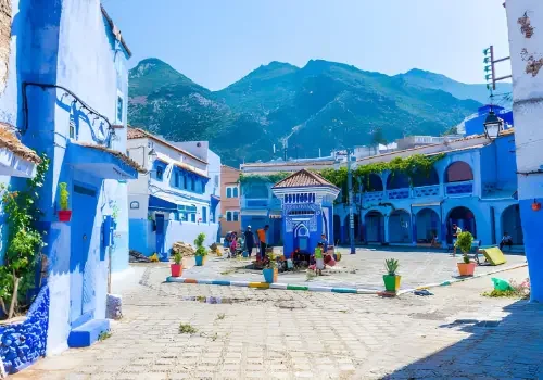 blue city